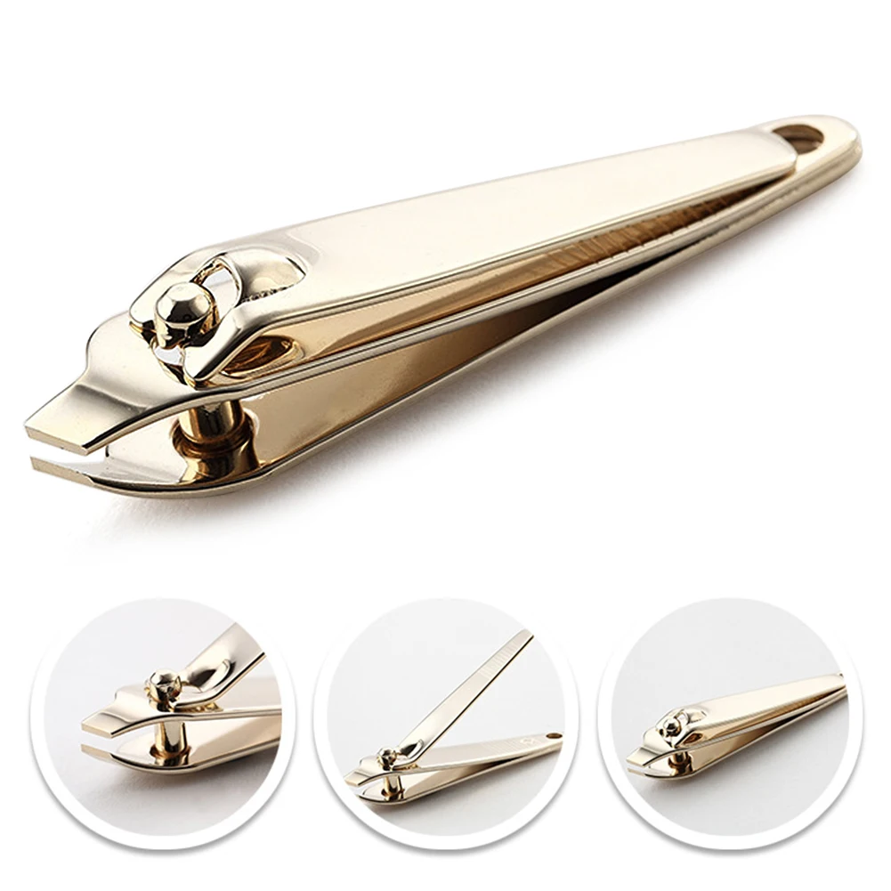 Профессиональные ножницы для ногтей из нержавеющей стали косой резак рта