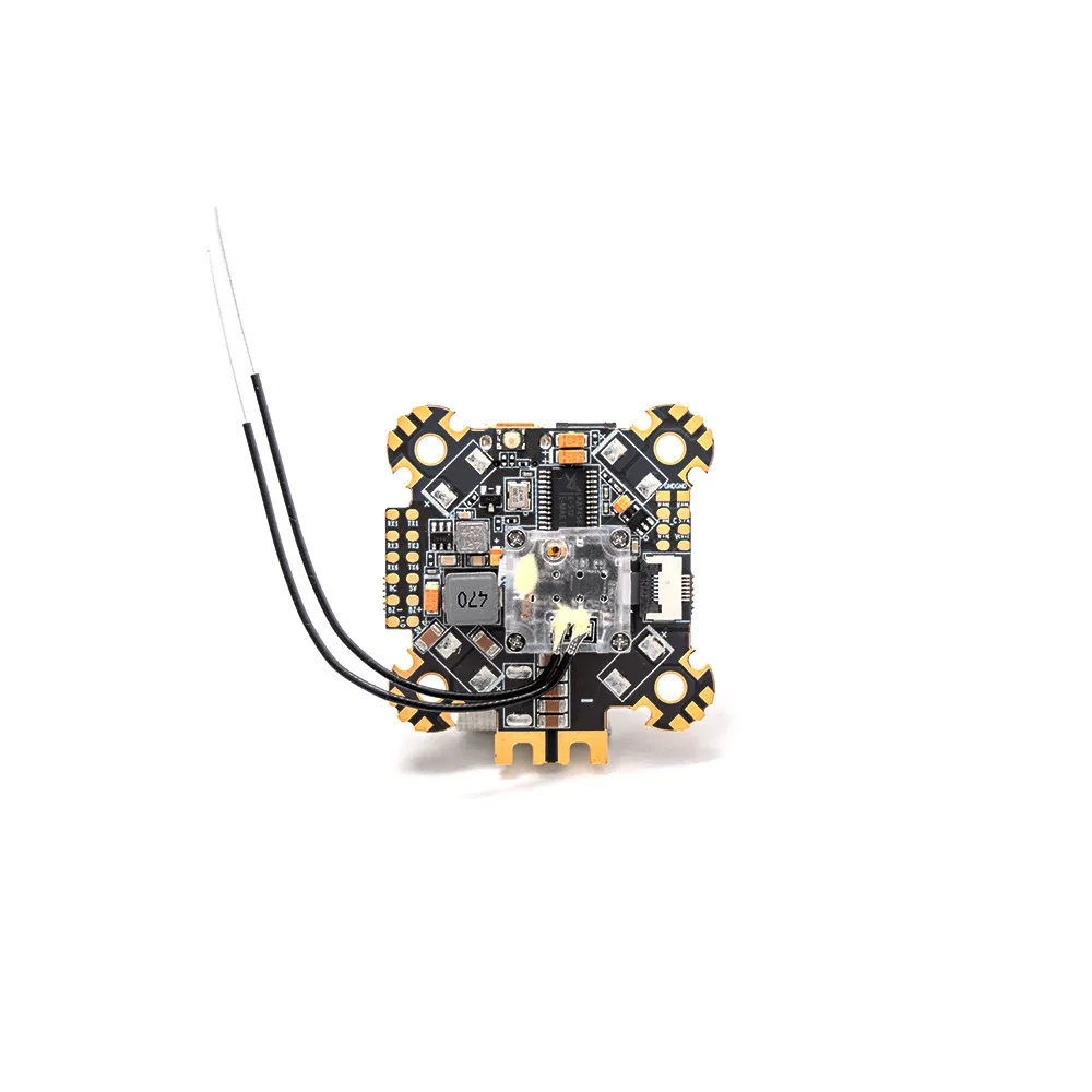 Полетный контроллер для дрона FrSky RXSR-FC R9MM OMNIBUS F4 firev2 FPV с ресивером R-XSR/R9MM ICM20608 OSD