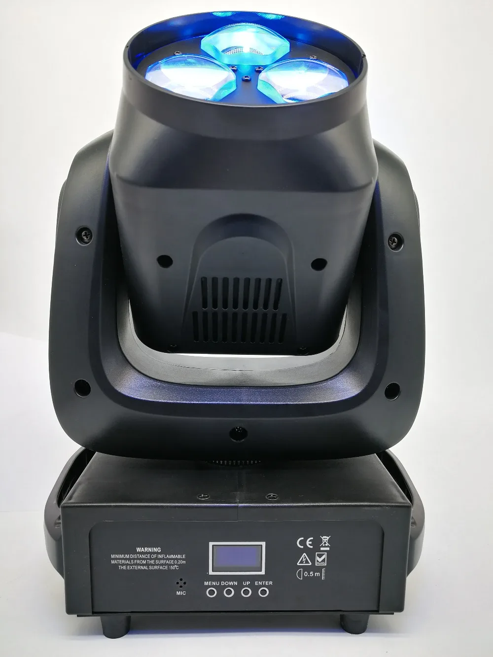 Супер луч 3 шт. x 40 Вт rgbw led увеличение луча wash mini движущаяся головка Дискотека dj