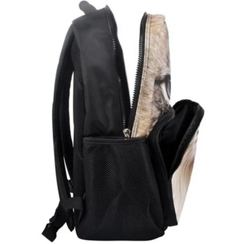 Индивидуальные женские сумки рюкзак Женский школьный с забавным принтом Хаски