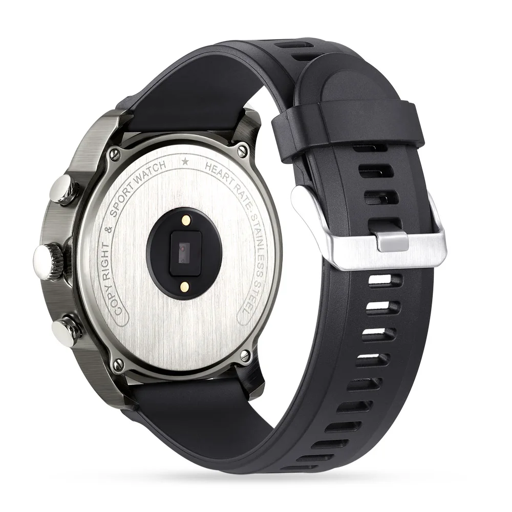 T3 Smartwatch dual time ips smart watch монитор сердечного ритма Bluetooth 4 0 Водонепроницаемый IP68