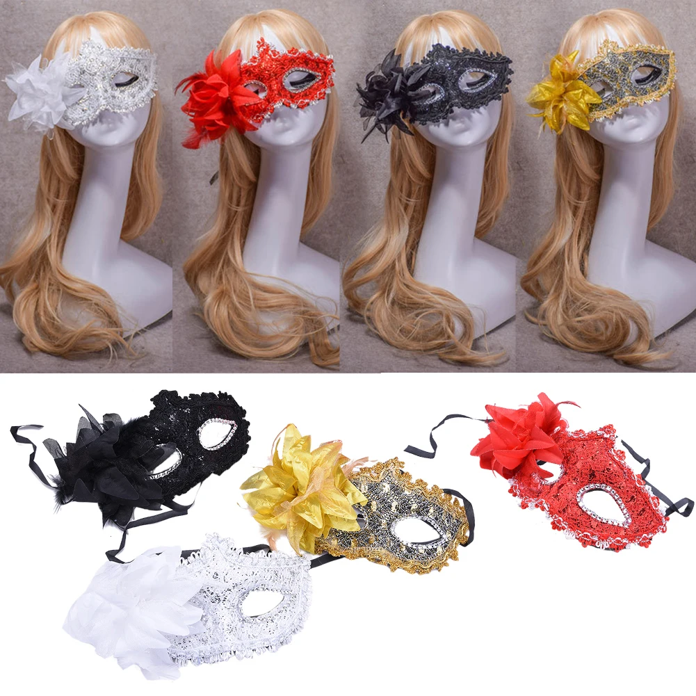 Сверкающая Танцевальная Маска для женщин и девочек маскарадный костюм вечеринки