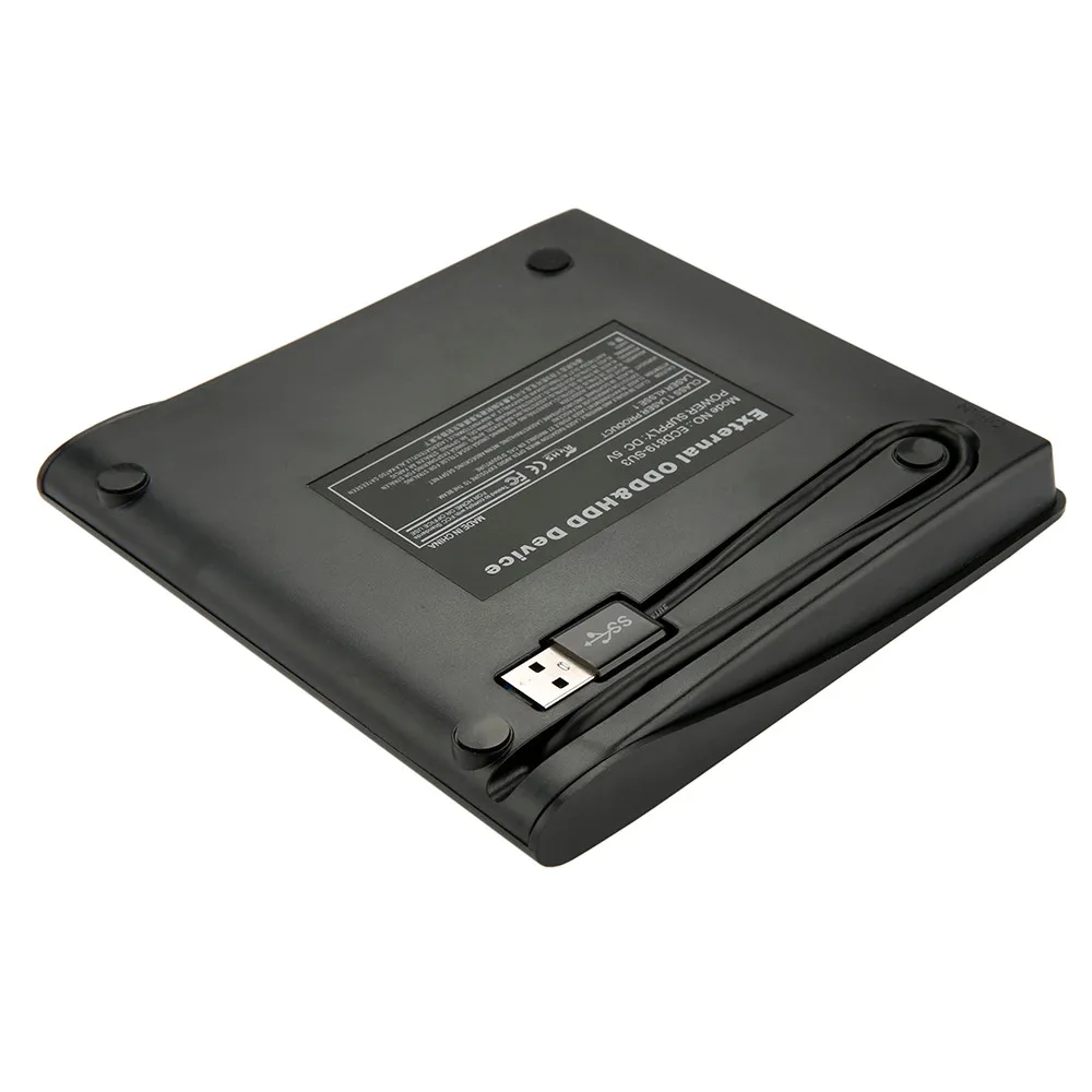 Внешний USB3.0 DVD+/-R 8X, DVD-RW 4X, CD-R 24X, DVD8X, DVD-R Burner read Writer POP-UP для ноутбука Мобильный Внешний привод