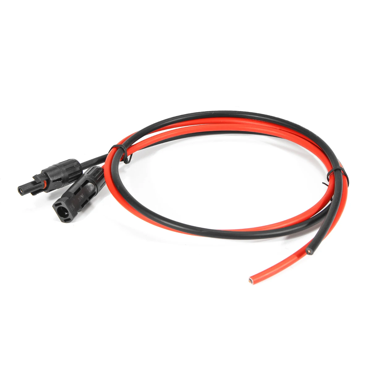 4 мм 12 AWG KINCO 1 пара удлинитель для панели солнечных батарей кабель медный провод черный и красный с MC4 разъем Солнечный PV кабель