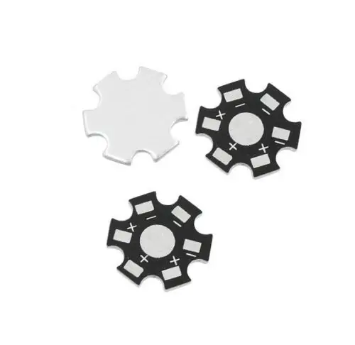 

20 шт., Универсальный алюминиевый радиатор высокой мощности 20 мм 1 Вт 3 Вт 5 Вт