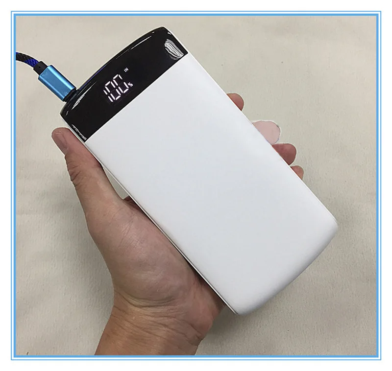 PowerBank 30000 мАч для Xiaomi Red Mi Power Bank портативное зарядное устройство 18650 PoverBank iPhone 7 6 Plus 5