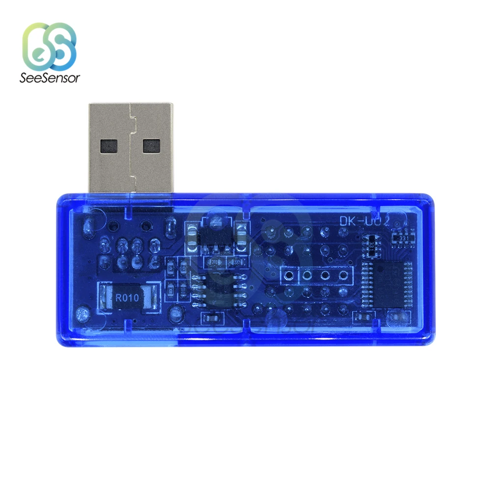 USB тестер с двойным цифровым дисплеем мобильный измеритель напряжения и силы