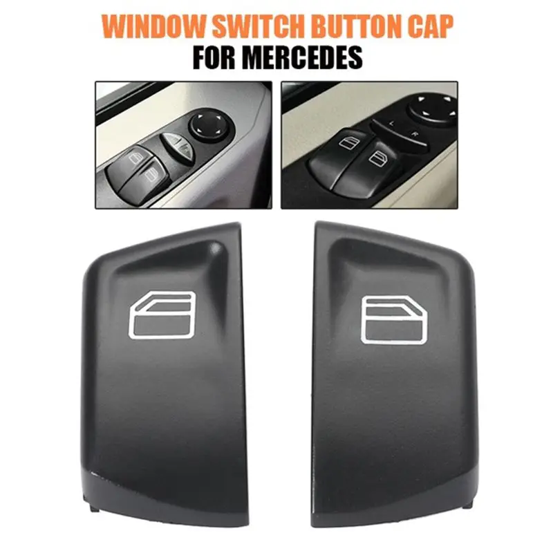 1 Pair Car Electric Window Control Power Switch Push Button Covers For Mercedes Sprinter Vito Viano Accessories | Автомобили и