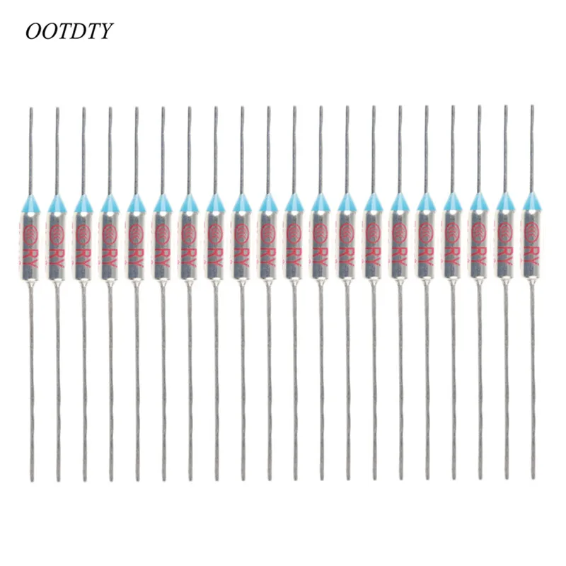 OOTDTY 20 шт. 10A 250 V 240 RY240 TF 240 градусов температура по Цельсию Термальность предохранитель