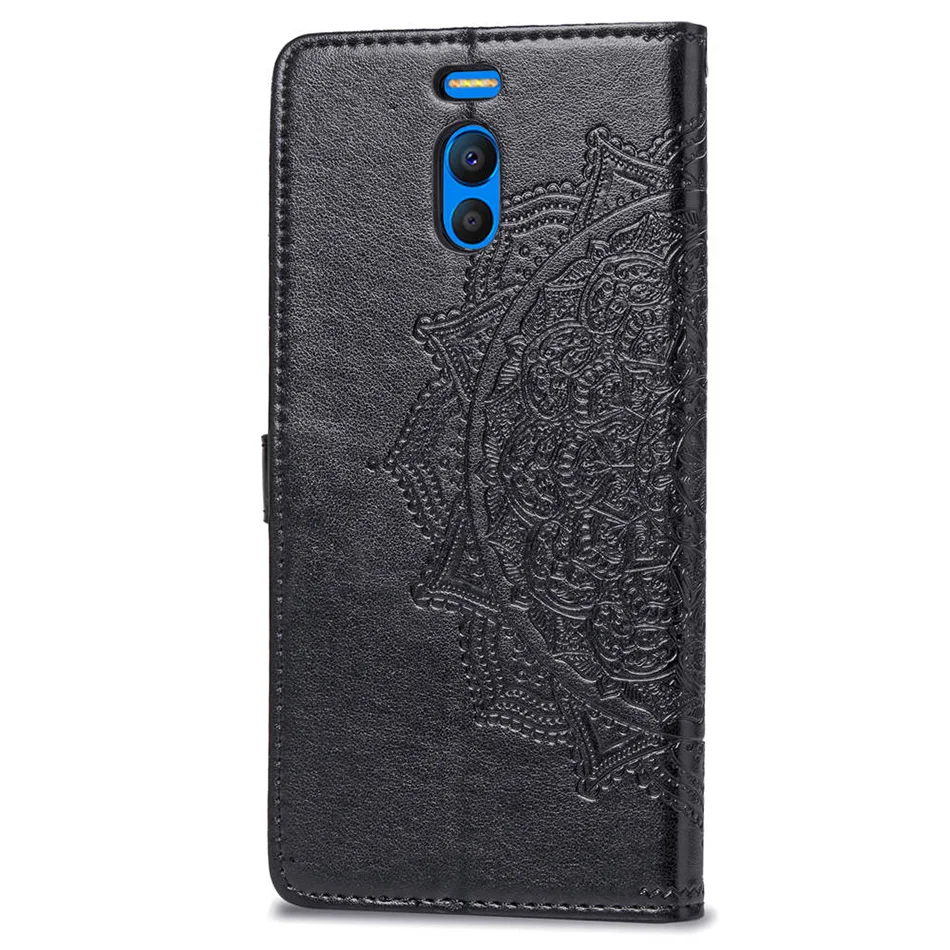 Чехол для Meizu M6 Note с подставкой чехол мобильного телефона Роскошный кожаный