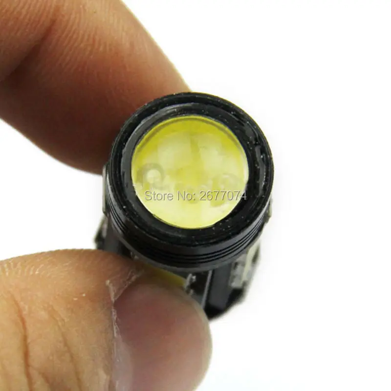 5 Вт DC12V белый T15 5630 черный 12SMD 1COB в солнечные дни Бег светодиодный светильник