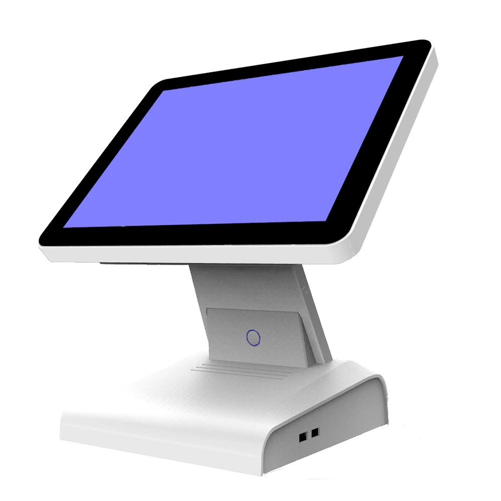 15 дюймов Все в одном POS сенсорный экран система кассовый аппарат с термопринтером