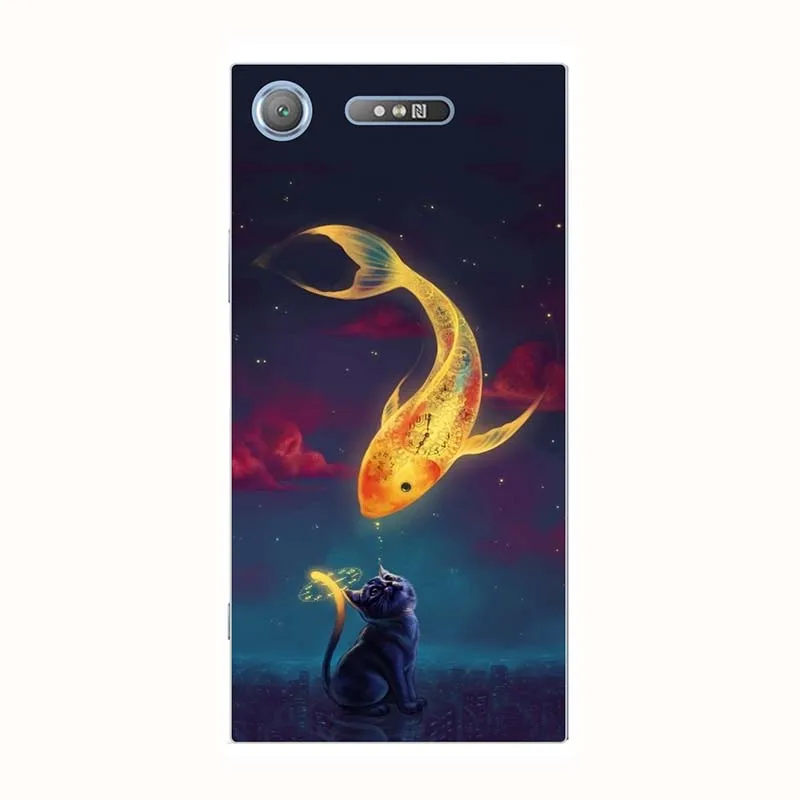 A086 Чехол для телефона s для sony Xperia XZ1 G8342 XZ1 Dual F8342/XZ1 Compact G8441/XZ1 Mini чехол Prine Coque Мягкий силиконовый чехол из ТПУ - Цвет: A086