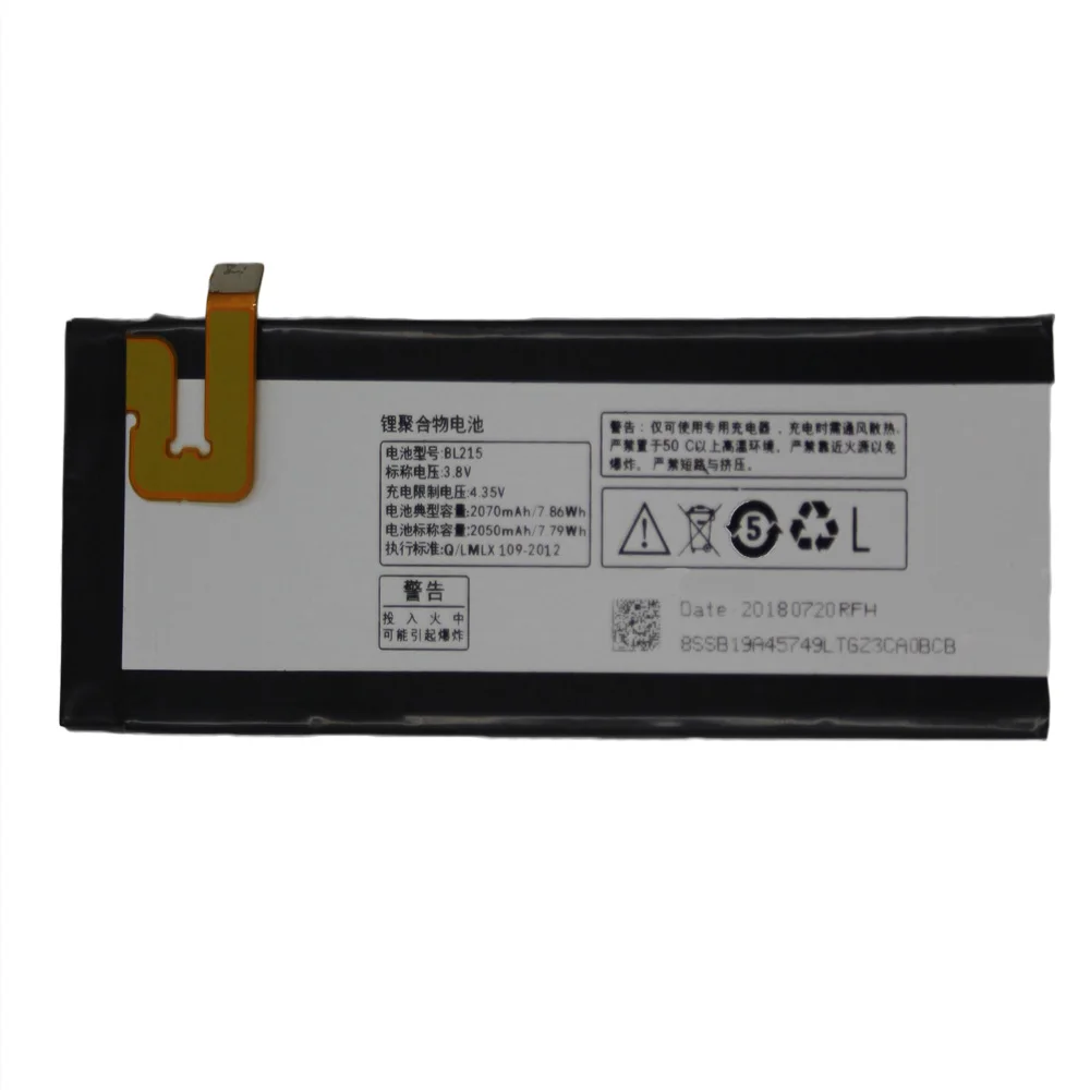 ISUNOO 10 шт./лот 2070 мАч BL215 внутренний аккумулятор для телефона LENOVO VIBE X S960 S968T Сменные