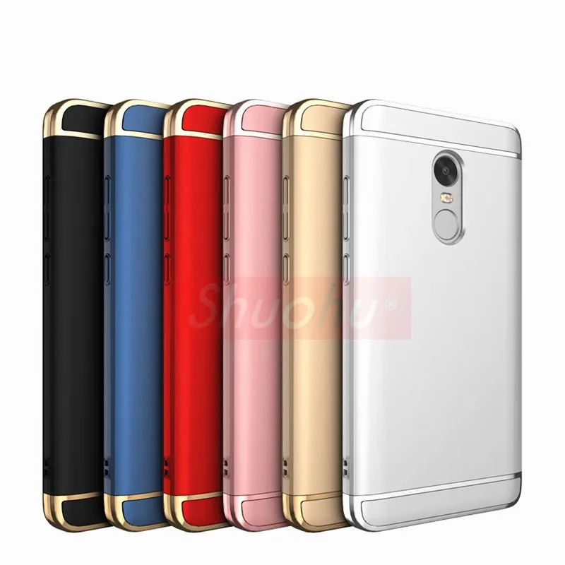 Роскошные 3 в 1 телефон сумка чехол для Xiaomi Redmi 4x Note крышка 5.5 Hybrid Корпус |