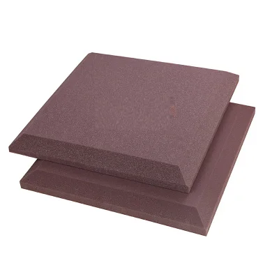 Coffee color 1 коробка 10 шт 50x50 см 2,5 квадратных метров акустическая пена лечение звукоизоляция Акустические панели Отличная звукоизоляция - Цвет: Coffee color