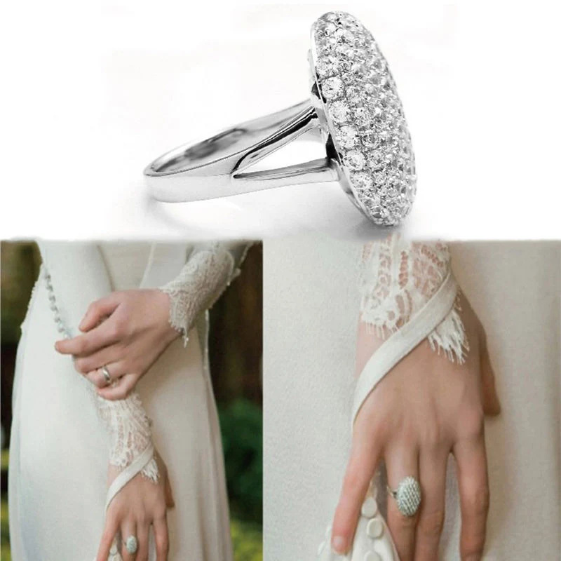 Fashion Wedding Rings Engagement Ring Crystal Jewelry The Twilight Breaking Dawn Bella For Women Gifts | Украшения и аксессуары