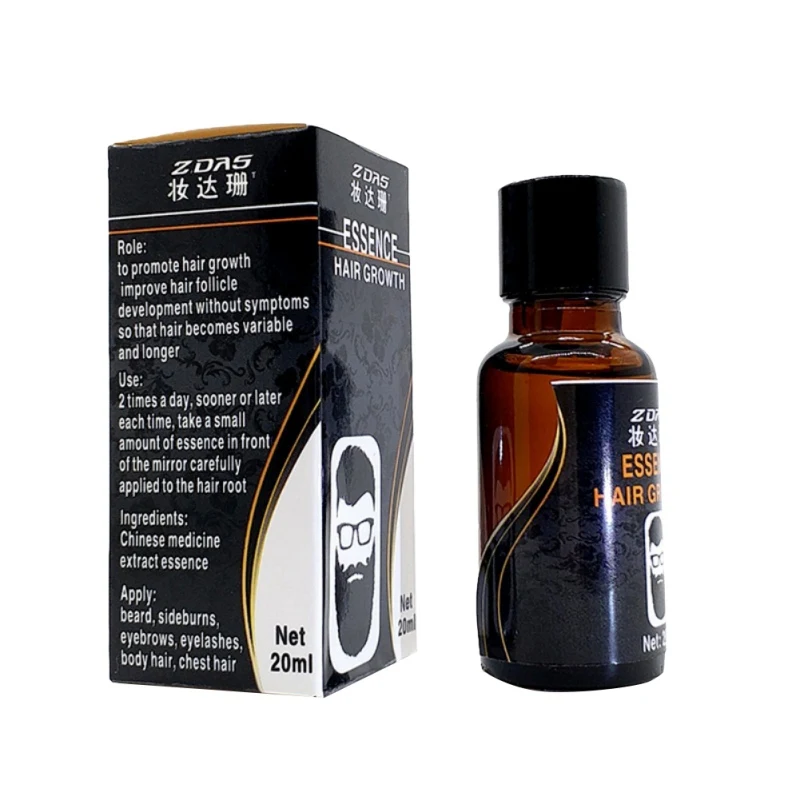 20 мл масло для роста бороды Органическая эссенция уход за бородой усы Стайлинг