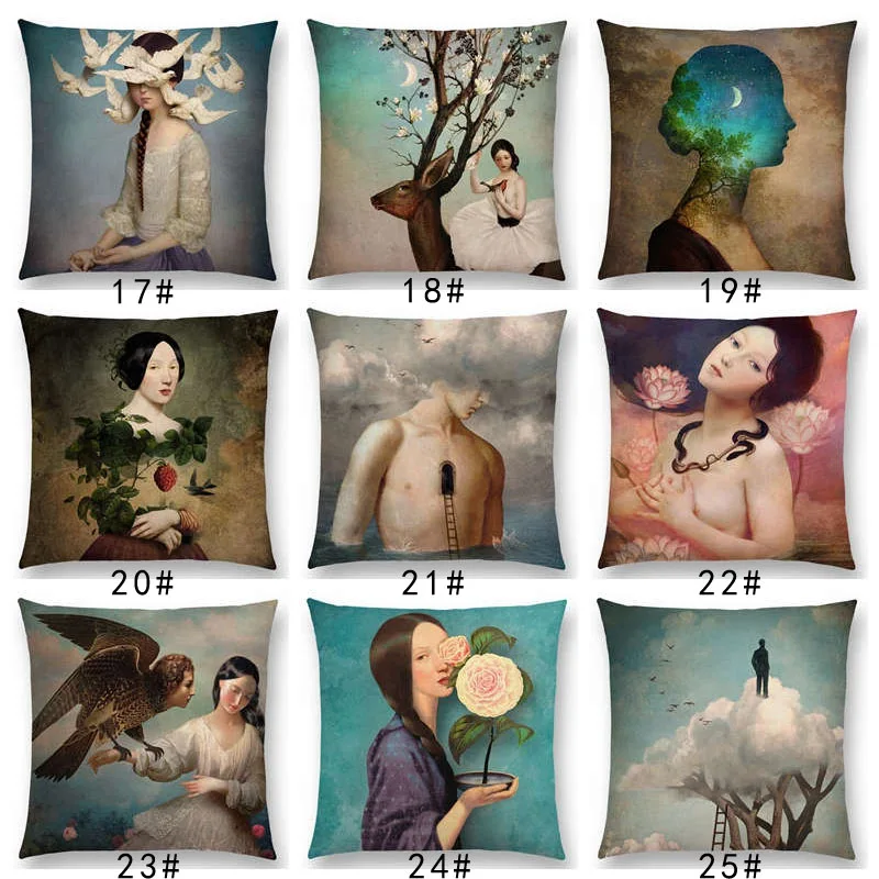 Новинка Элегантная Дамская милая девушка Шекспир воображение фантазия масляная