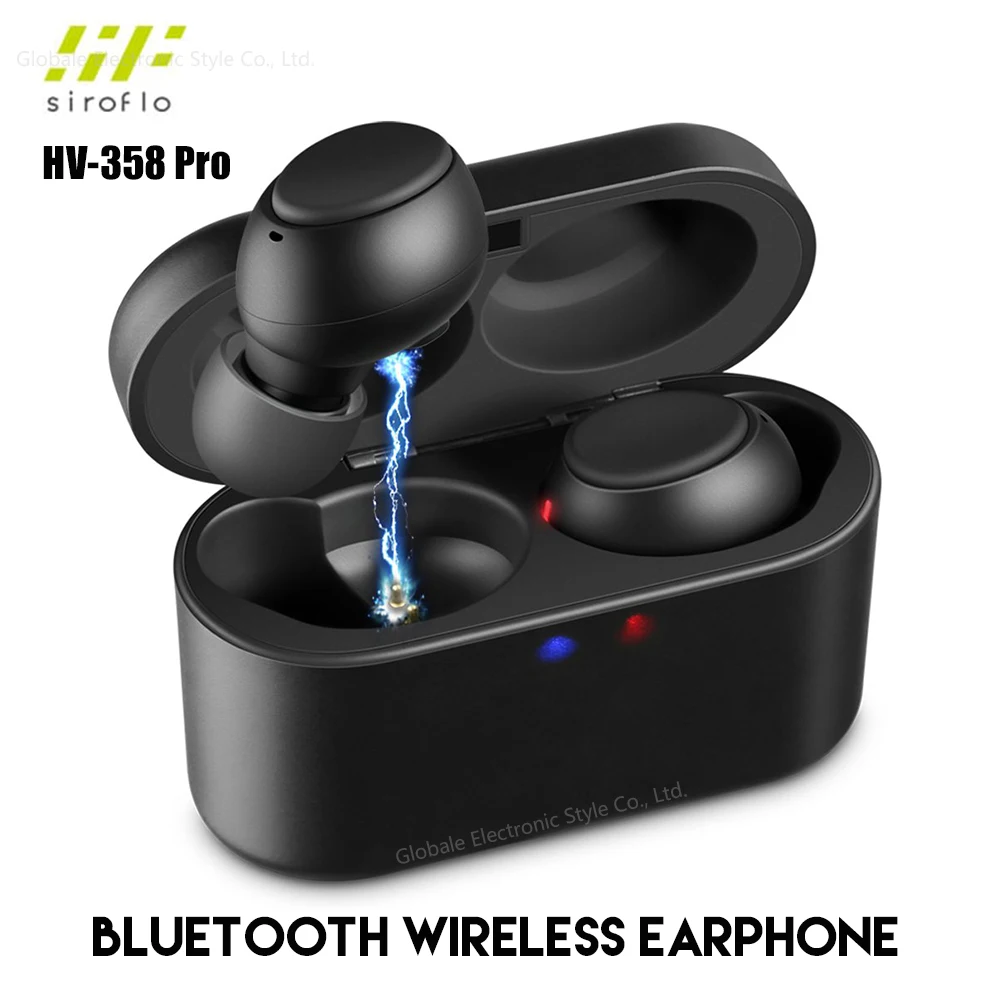 Siroflo HV 358 Pro Беспроводной наушники Водонепроницаемый IPX4 Bluetooth музыка с микрофоном