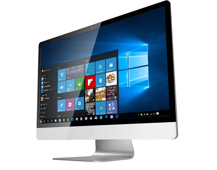 AIO 19 5 21 23 6 дюймов четырехъядерный i5/i7 1080P 4 ГБ ОЗУ 64 Гб SSD ТБ HDD настольный компьютер