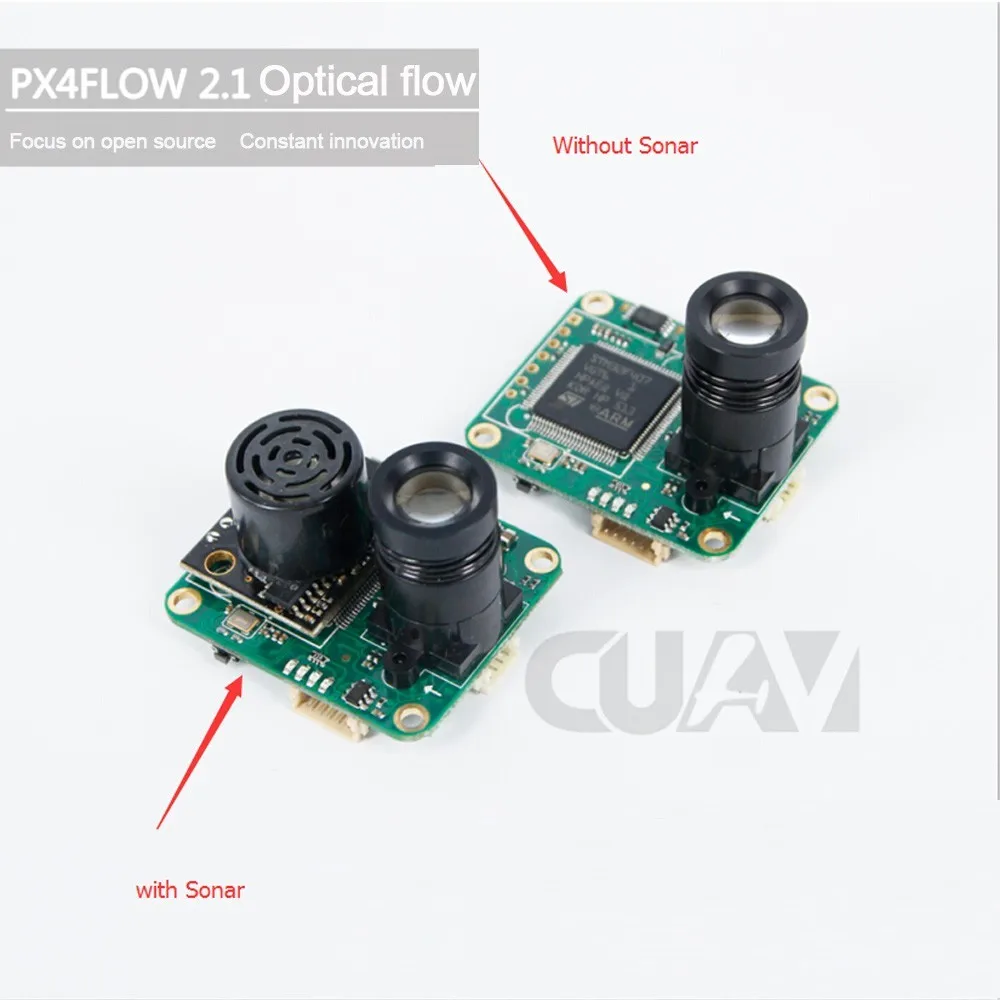 

CUAV PX4FLOW 2,21 оптический датчик потока умная камера для управления полетом PX4 PIXHAWK