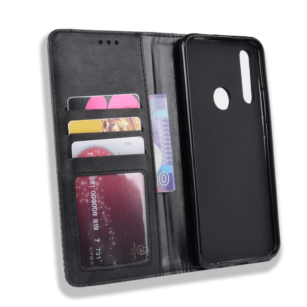 Для huawei P Smart Z Чехол Премиум кожаный бумажник кожаный флип-чехол для huawei P Smart Z PSmart SmartZ PSmartZ STK-LX1 чехол 6,59"