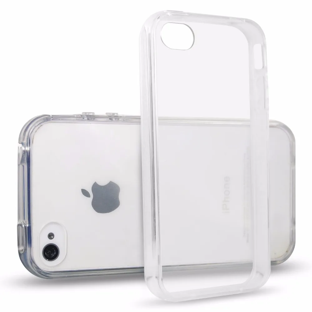 Прозрачный мягкий ТПУ чехол для мобильного телефона s для iPhone 6 S 6 S 6Plus 7 Plus прозрачный силиконовый чехол для Apple 5S SE 5 5C 4 4S чехол