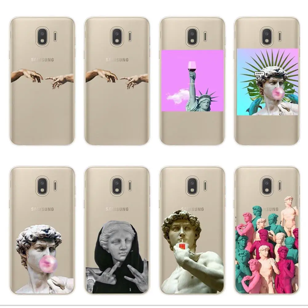 Альтернативные статуя Давида художественный Чехол для мобильного телефона Samsung