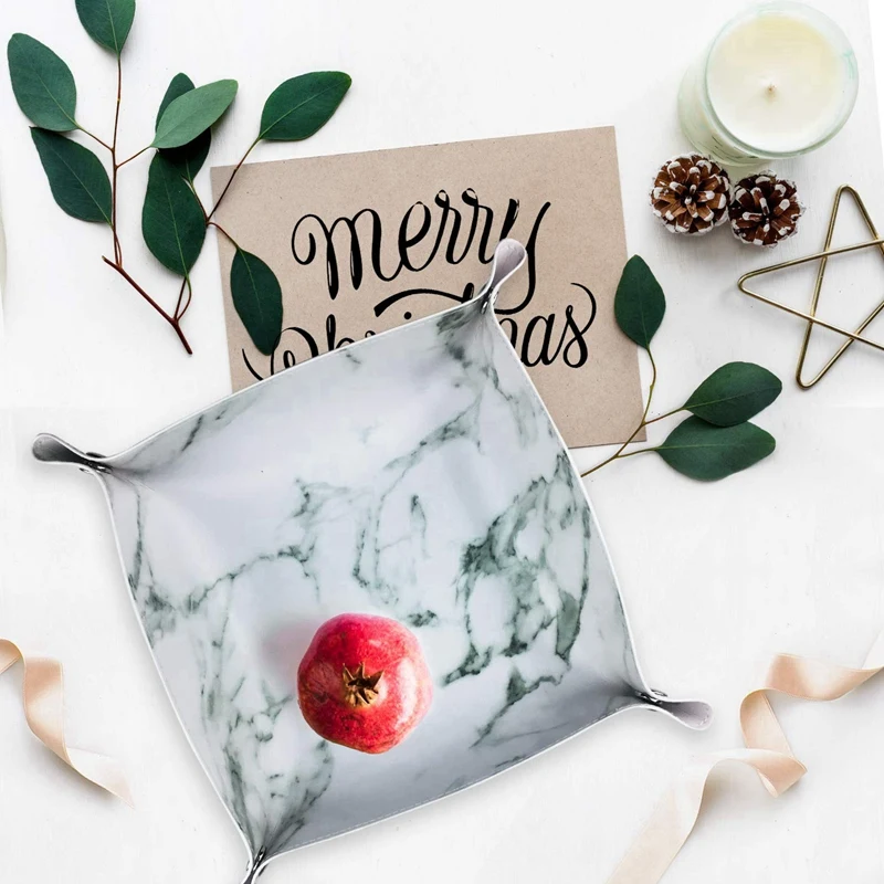 Рекламная акция кожаный поднос органайзер: настольная тумбочка комод ювелирный