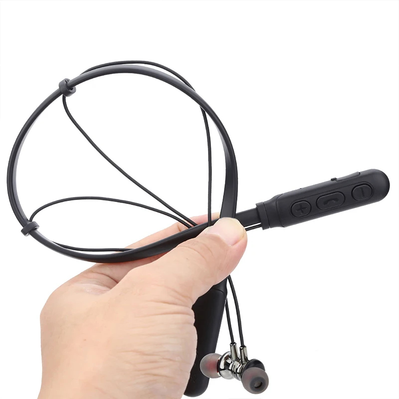 Спортивные Беспроводные наушники для iPhone магнитная гарнитура без рук с