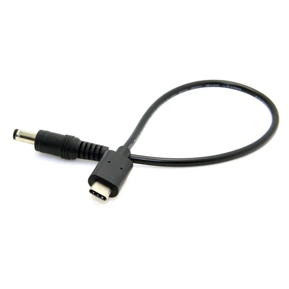 Удлинительный Кабель адаптер USB 3 1 Type C папа постоянный ток 5 х2 мм штекер зарядного