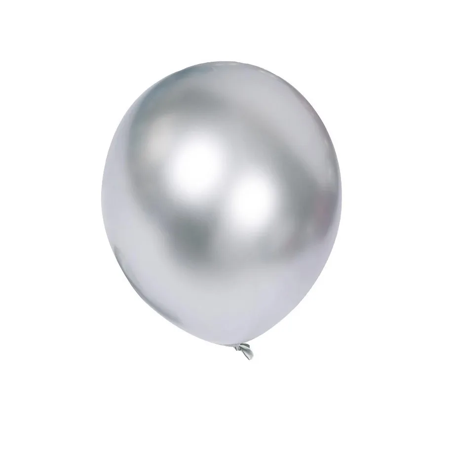 5pcs latex silver 1 шт., 22 дюйма, шар для дискотеки, градиентный цвет, металлический шар, алюминиевая пленка, 4D цветной шар, сетка, красная радуга, морщинка, шар, вечерние, Декор - Цвет: 5pcs latex silver