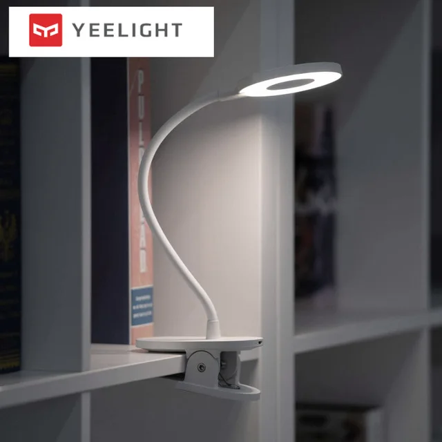 Светодиодная настольная лампа Xiaomi Yeelight с зажимом ночник Перезаряжаемый USB 5 Вт 360