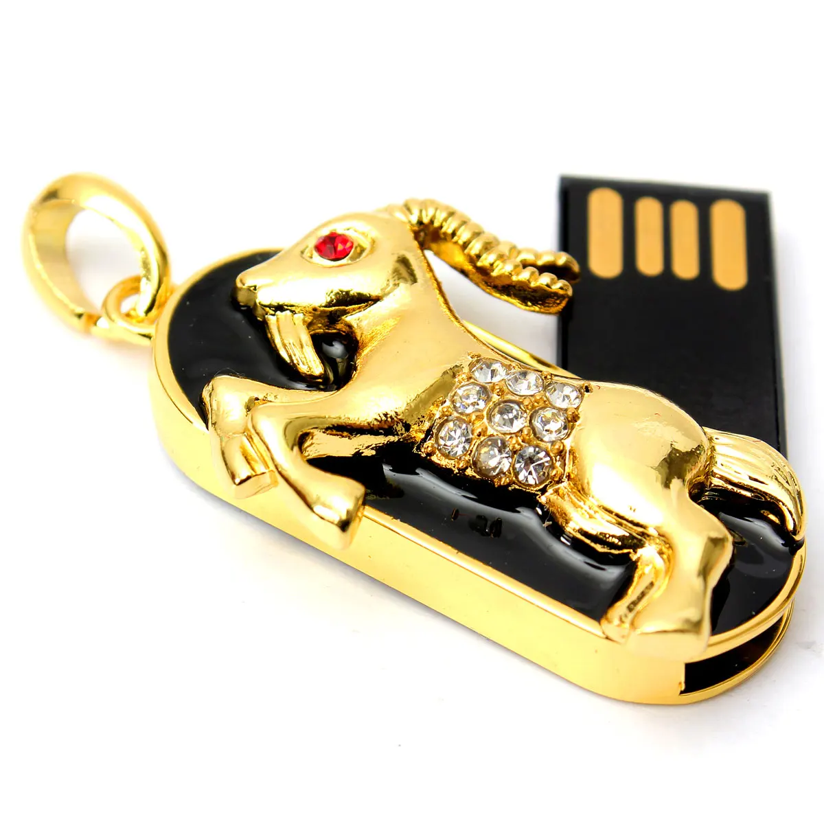 Capricornus Bestrunner 8GB Кристалл 12 Зодиак Capricornus Скорпион весы знак модель флеш-накопитель USB 2,0 U диск - Цвет: Capricornus