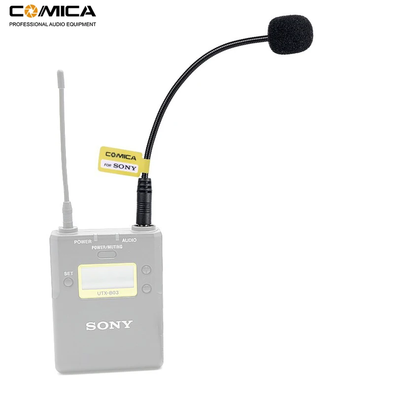 

Comica CVM-GM-C2 Directional Wireless Gooseneck Microphone for Sony Wireless lavalier Microphone System