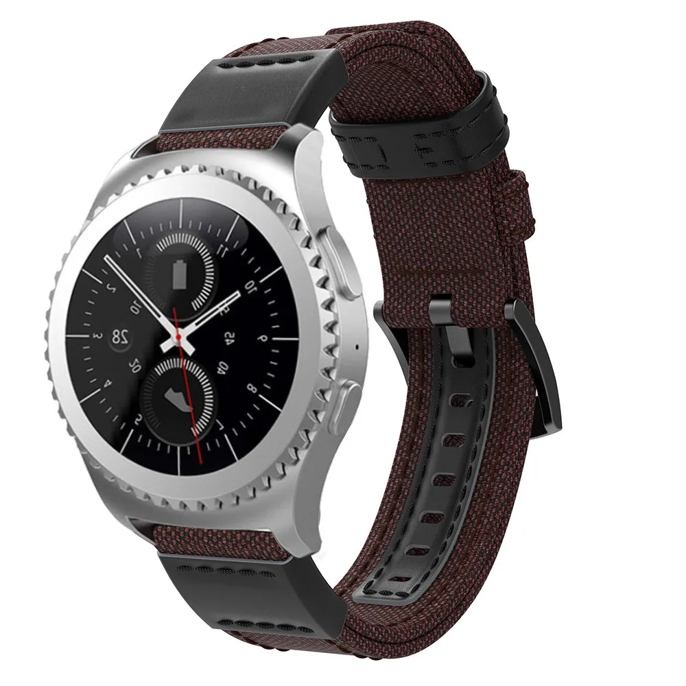 Ремешок нейлоновый для наручных часов модный спортивный браслет Samsung Gear S2 Classic 20