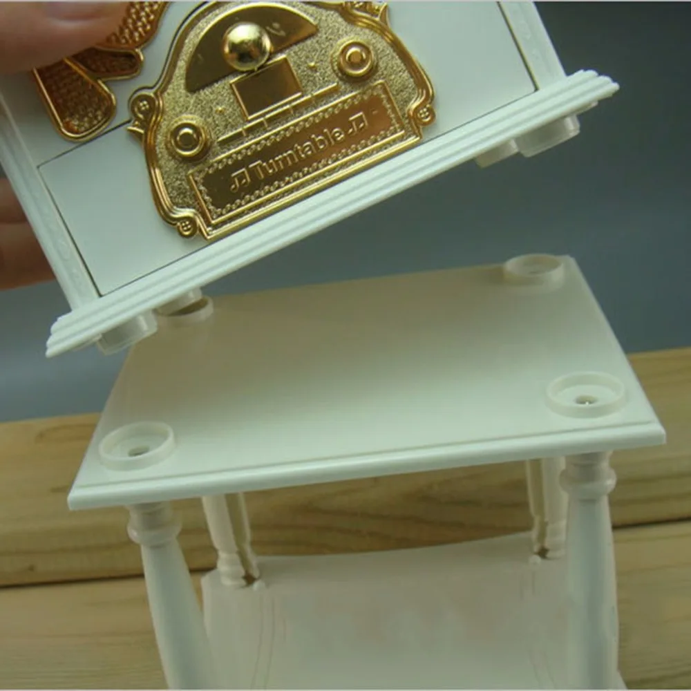 Музыкальная шкатулка в форме граммофона классический винтажный подарок на день