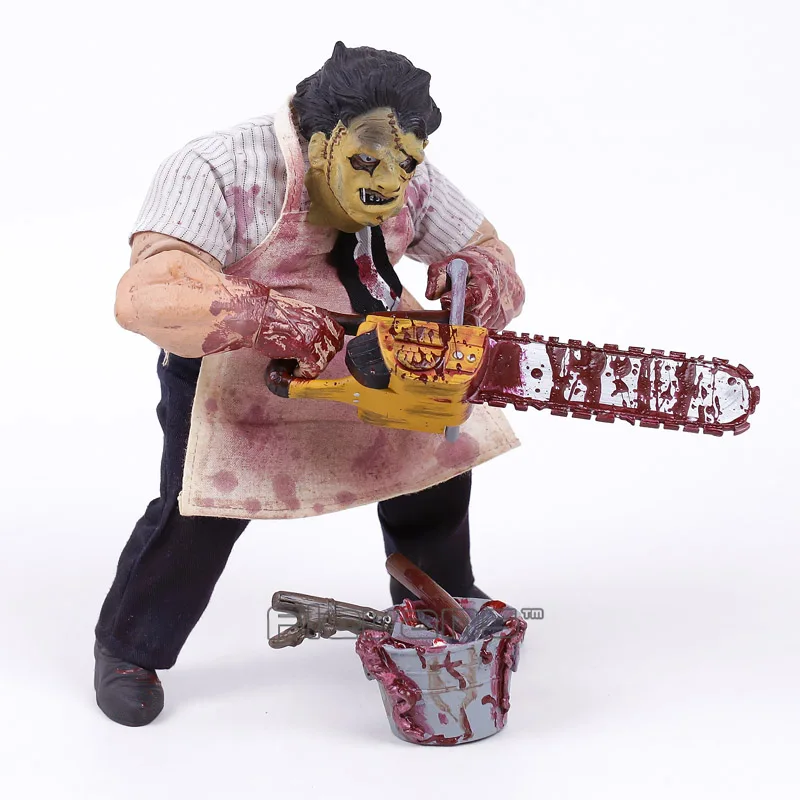 Mezco Saw Техасская бензопила резня Leatherface ПВХ фигурка Коллекционная модель игрушки
