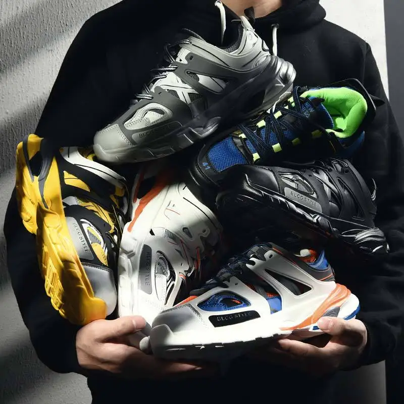 

Luxury brands High Top Sneakers Men Casual Shoes Lace-up Breathable chunky Shoes Spring Chaussure Homme Trainers Zapatos Hombre