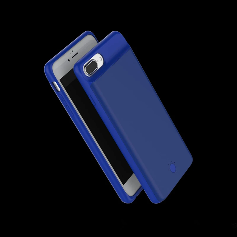 Портативный внешний аккумулятор для iPhone 8, 7, 6, 6S Plus, магнитные Чехлы для зарядки аккумуляторов, чехлы для iPhone 6, 6 S, 7, 8, чехол для внешнего зарядного устройства