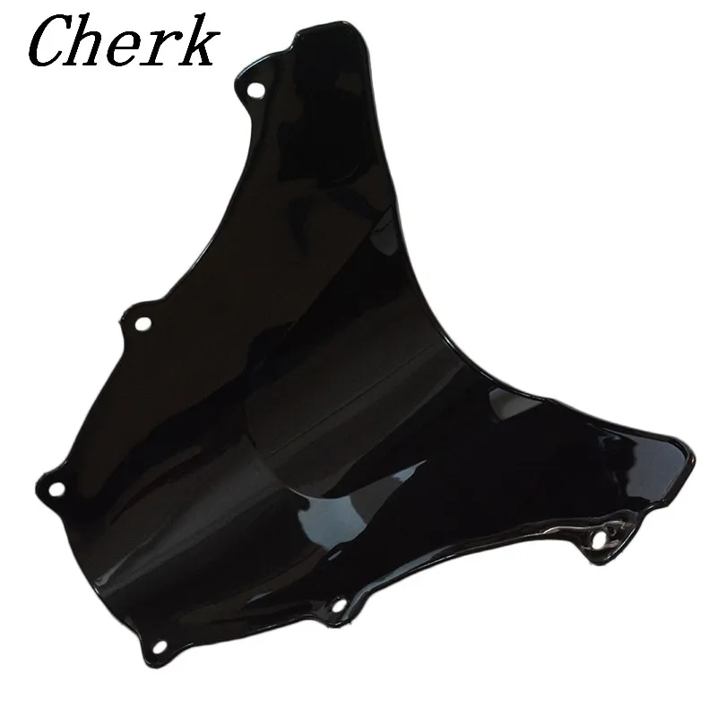 New Black Motorcycle Double Bubble Windshield Windscreen Fairing For Suzuki SV650/SV650S 03-12 SV1000S 03-09 | Автомобили и