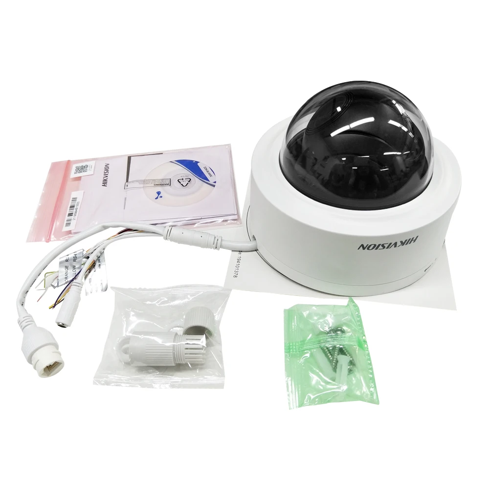 Hik оригинальная PTZ IP камера DS 2DE3304W DE 3MP Сеть мини купольная безопасности 4X 2 8 ~ 12 мм