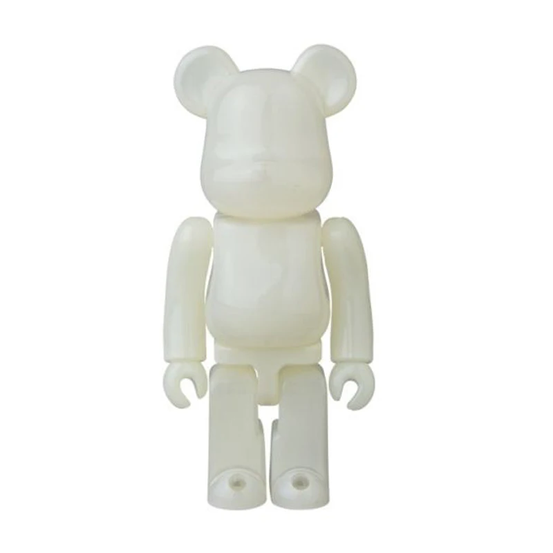 7 см Bearbrick S37 Медиком Jellybean 37 be @ rbrick 100% белый личи Желе Стиль Детские игрушки