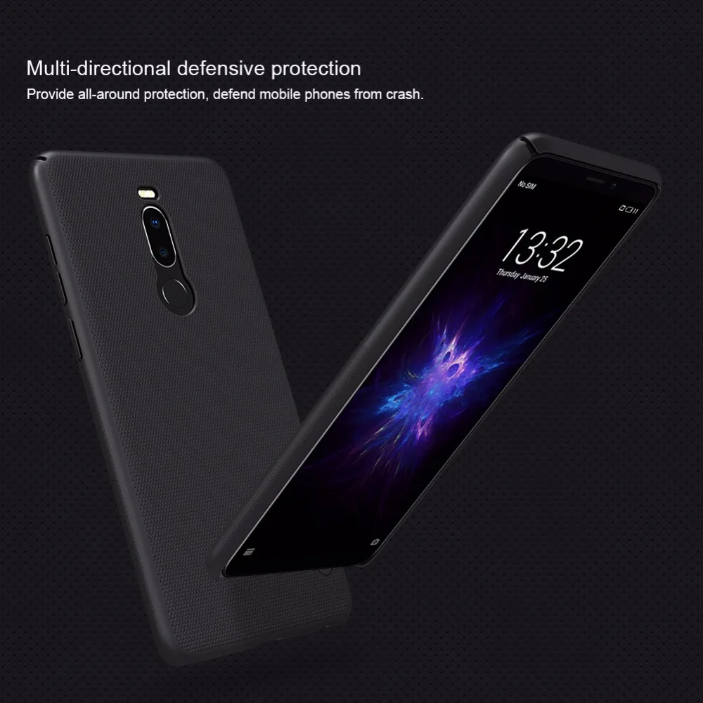 MEIZU Note 8 чехол NILLKIN Супер Матовый экран матовая жесткая задняя крышка из ПК чехол Подарок держатель для телефона