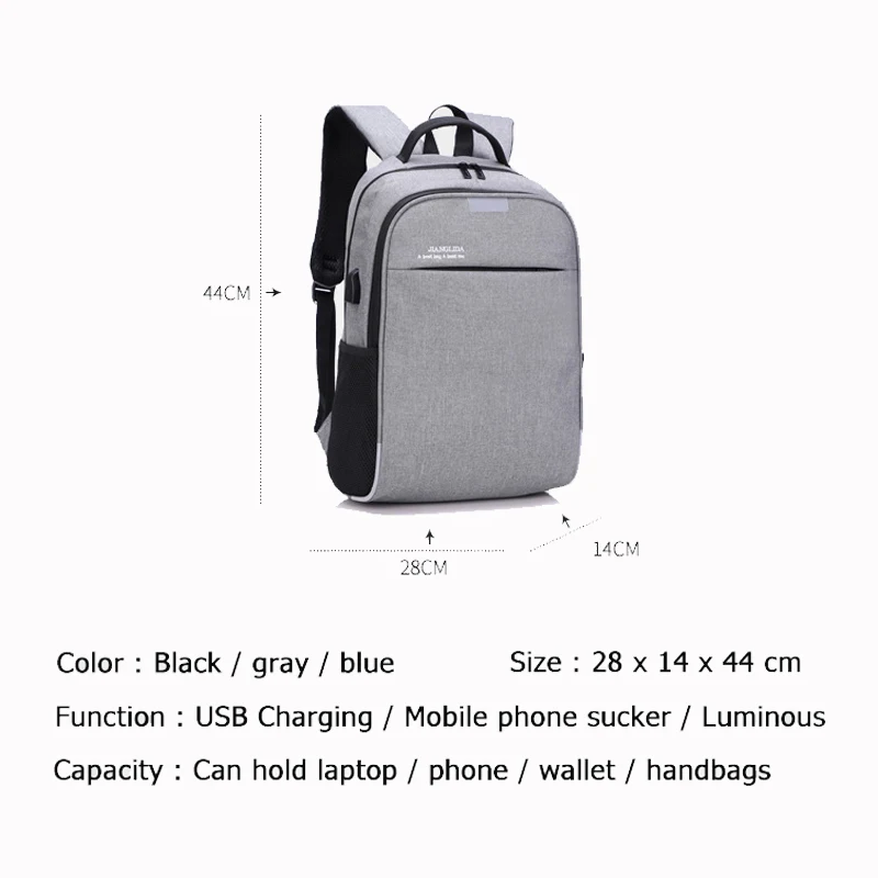 Простой Однотонный женский рюкзак корейская мода вместительная школьная сумка