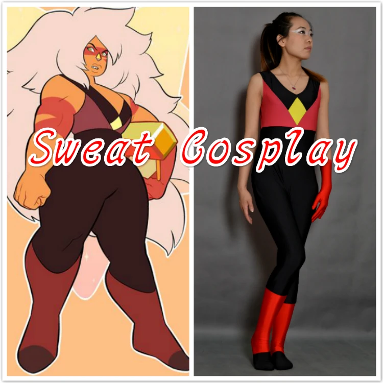 Высококачественный изготовленный на заказ костюм для косплея Steven Universe Джаспера