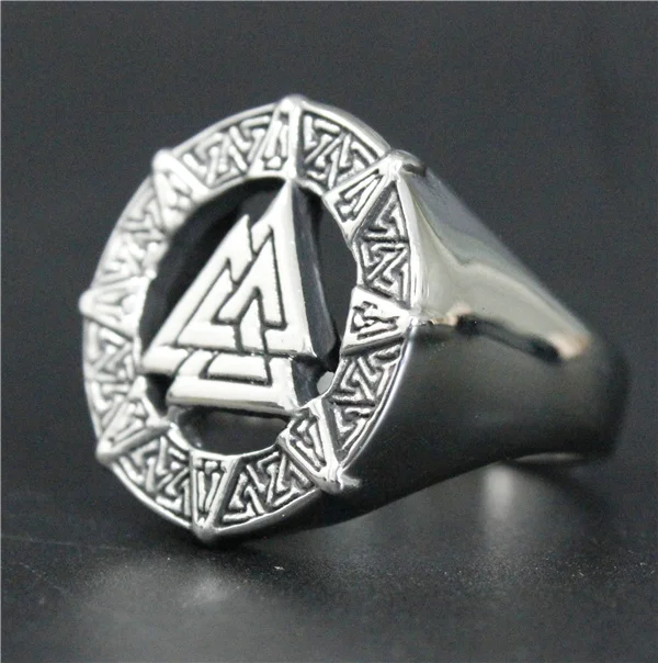 Прямая поставка Размер 7 ~ 14 модное крутое волшебное кольцо из нержавеющей стали