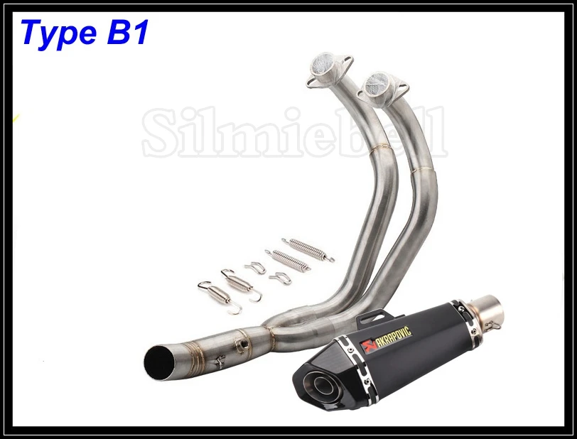 Мотоцикл Akrapovic выхлопная труба модифицированная для мотокросса глушитель Yamaha MT 07