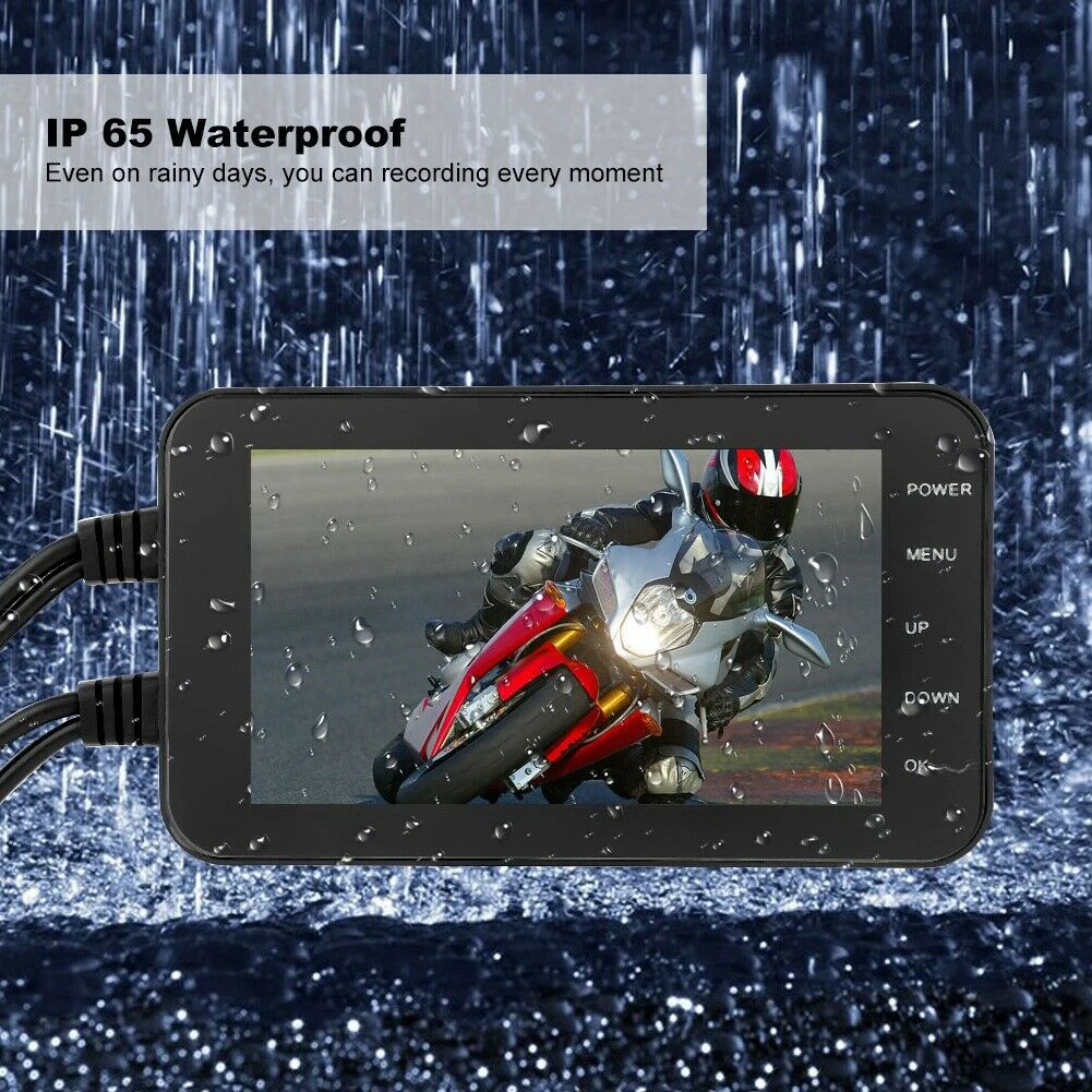 Водонепроницаемый видеорегистратор безопасная Простая установка мини цифровая